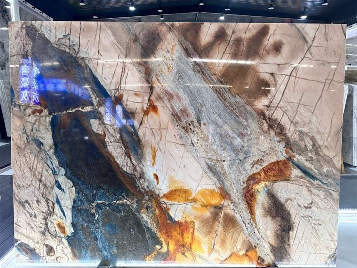 Golden Silk Quartzite Impressions Of Dunhuang suppliers